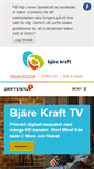Mobile Screenshot of bjarekraft.se